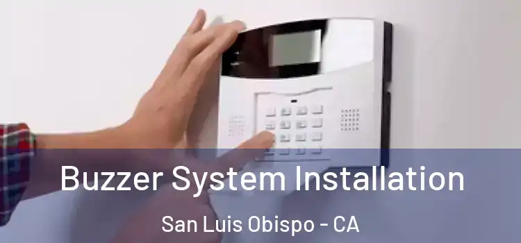 Buzzer System Installation San Luis Obispo - CA
