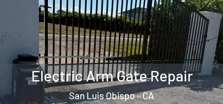 Electric Arm Gate Repair San Luis Obispo - CA