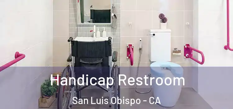 Handicap Restroom San Luis Obispo - CA