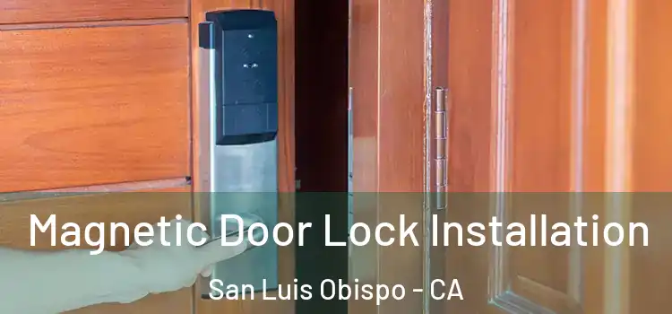  Magnetic Door Lock Installation San Luis Obispo - CA
