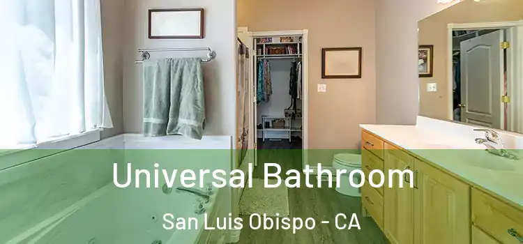 Universal Bathroom San Luis Obispo - CA
